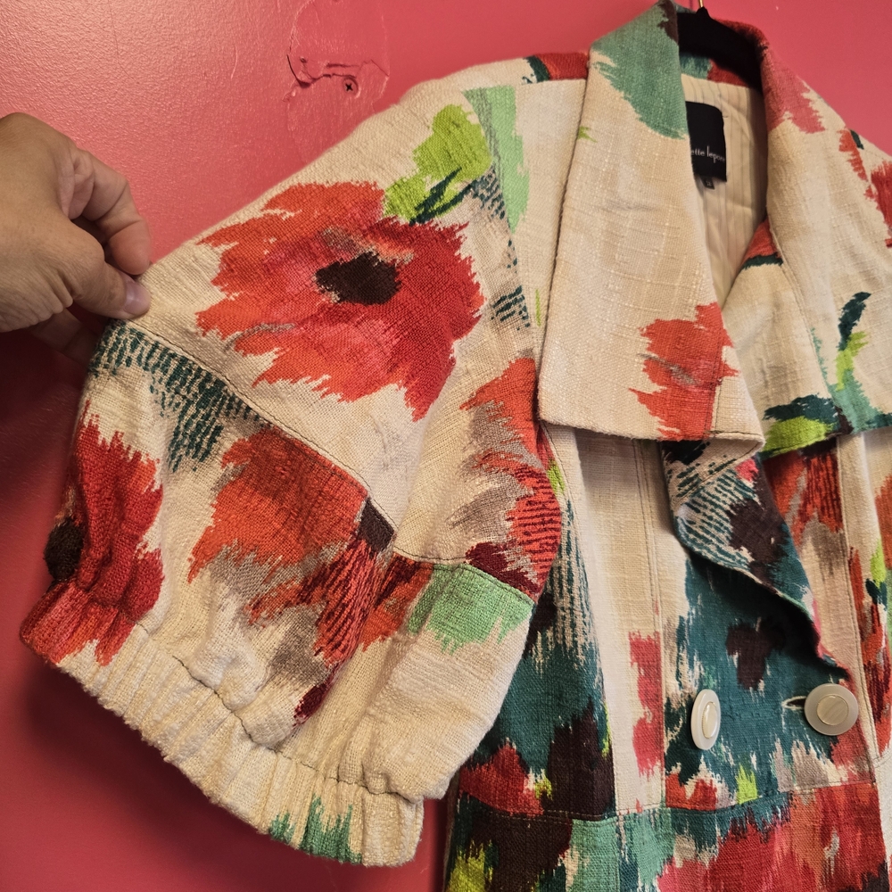 Nanette Lepore Multicolor Patterned Jacket - image 7
